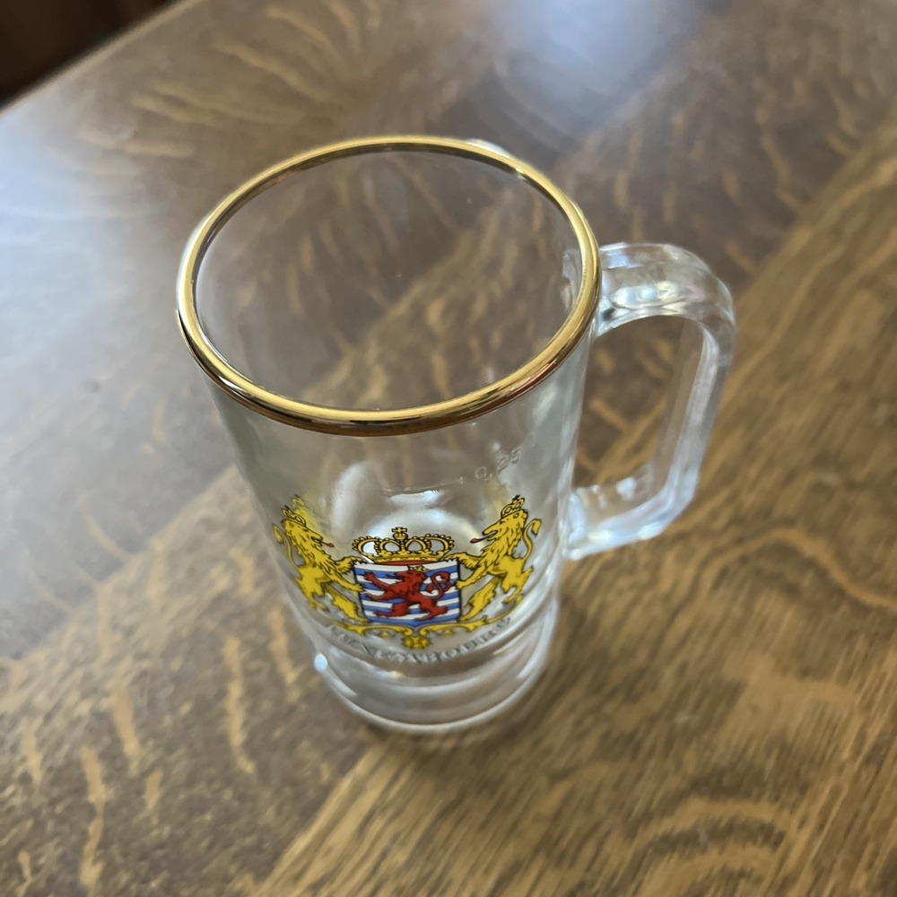 Luxembourg Beer  Glass - Picture 3 of 5